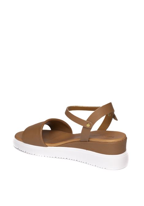 Tan leather sandal YUNA MARSELLA | FZ3-02VIT-CUOIO
